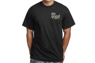 Win Make Give | 100% Cotton T-Shirt (Left logo)