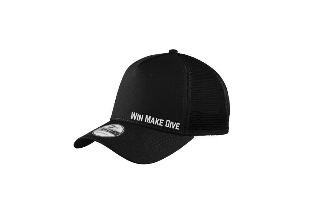 Win Make Give | New Era® - Snapback Contrast Front Mesh Cap