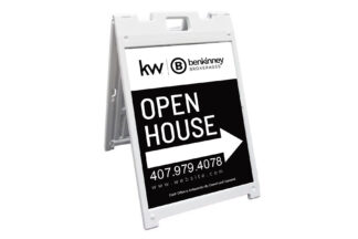 Ben Kinney Brokerages | 18 x 24 Signicade® MDX A-Frame sign