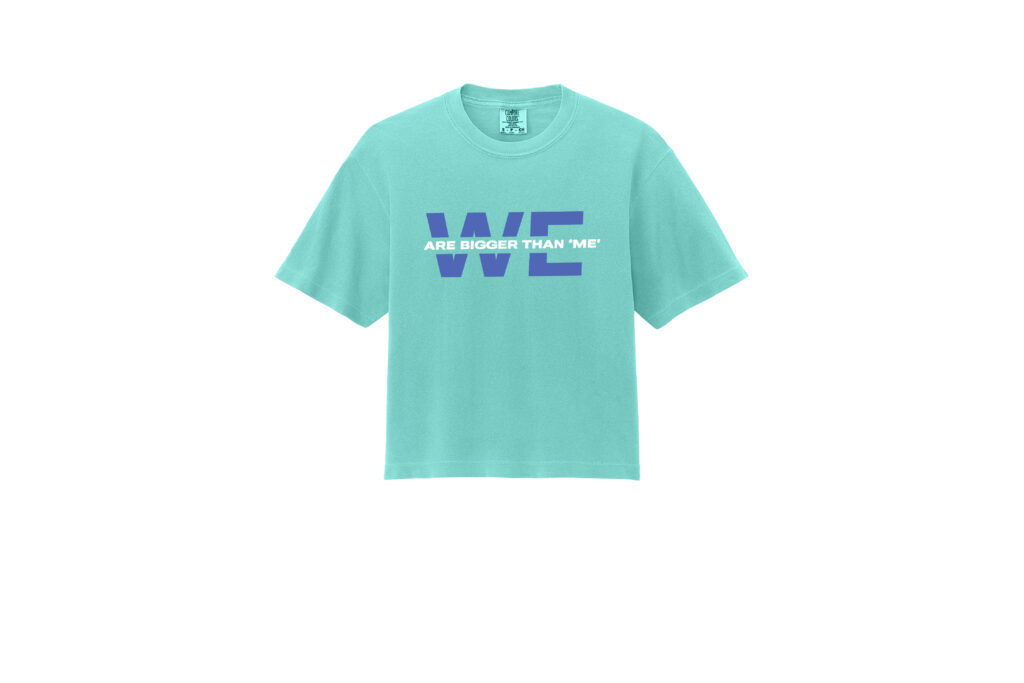 Real | New, We Are Ladies Comfort Colors Boxy Crop Tee